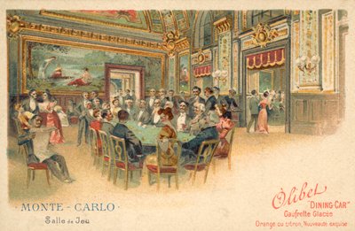 Salle de jeux, Monte Carlo, Monaco - French School